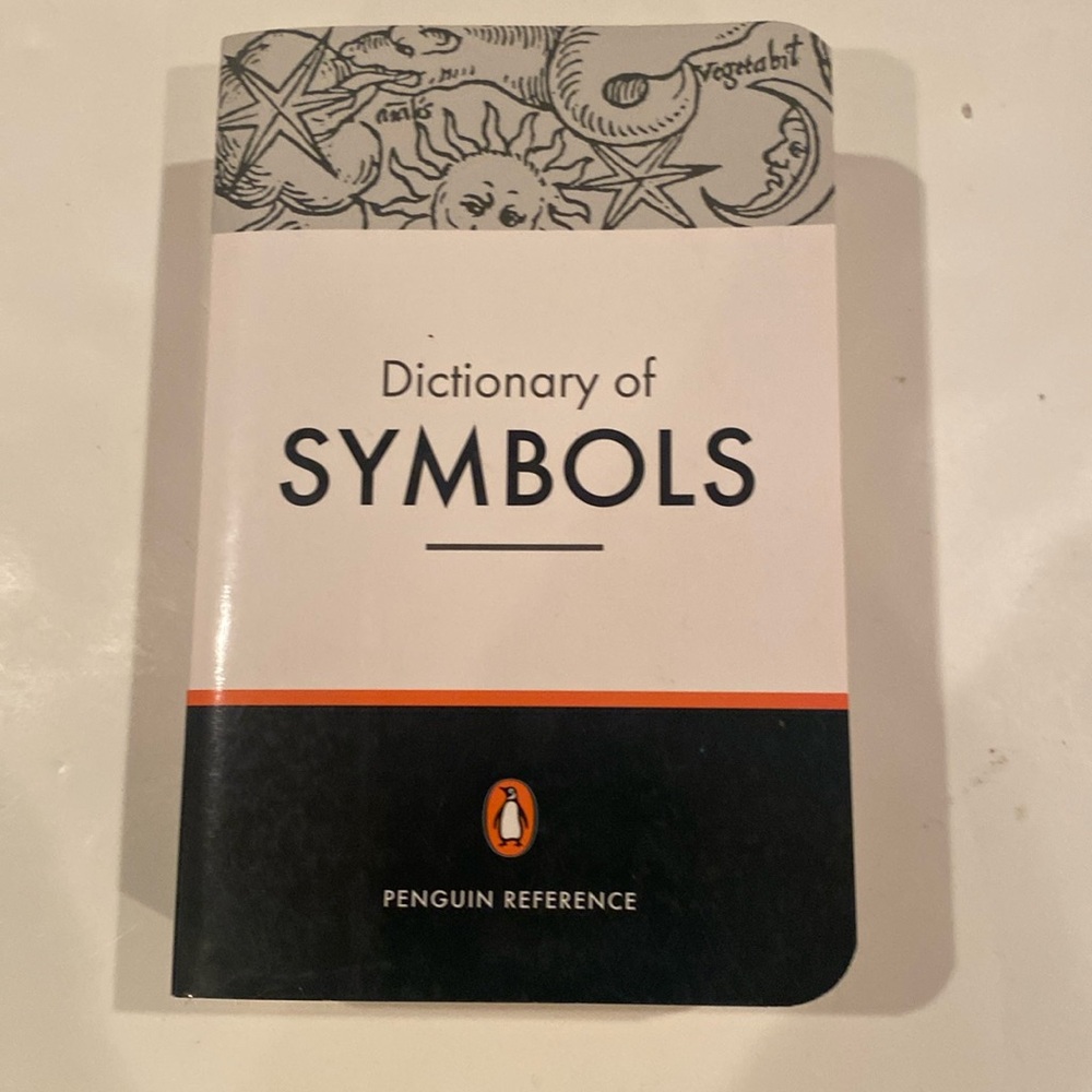 “Dictionary of Symbols,” oversized Paperback